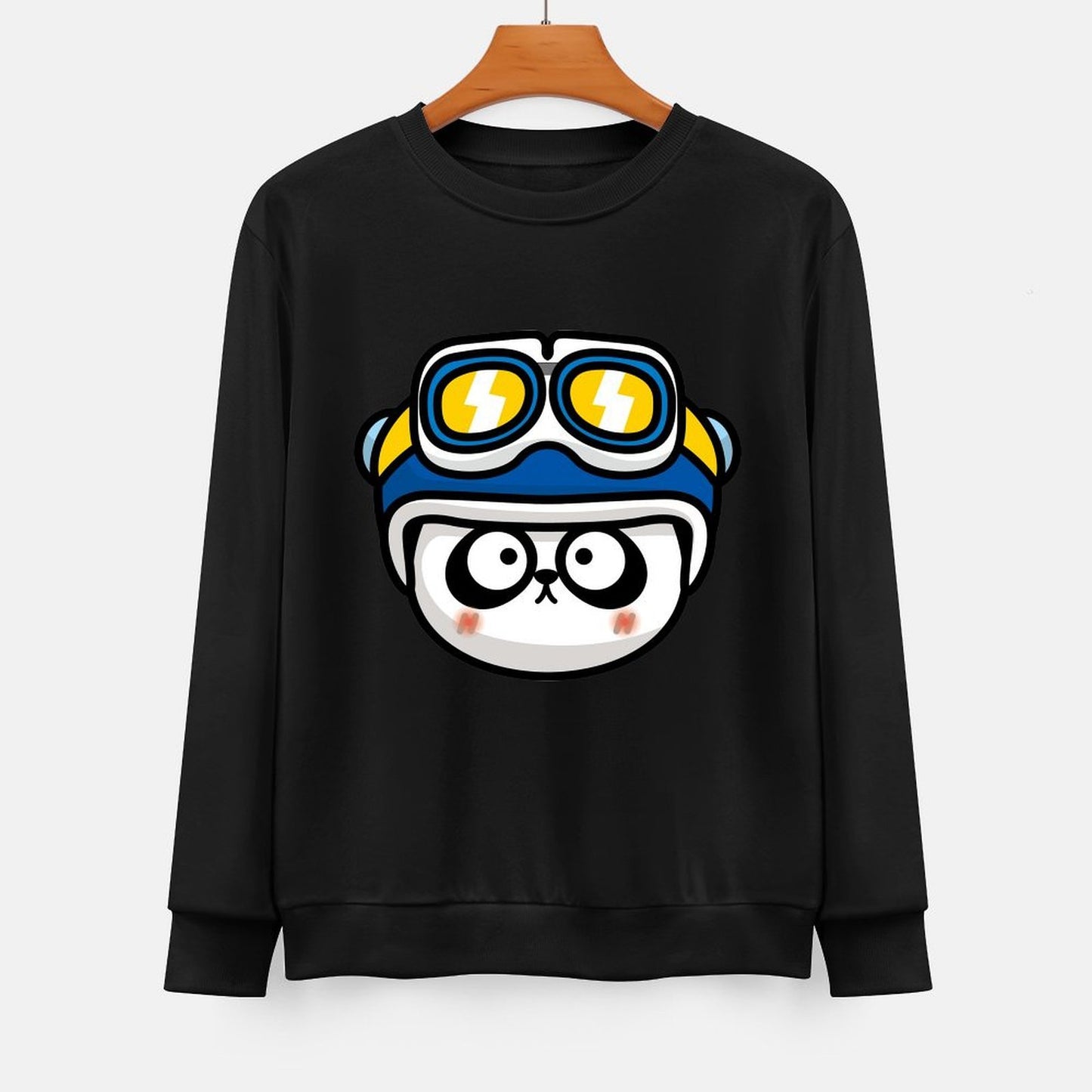 Front Patterned Long Sleeve TopLifestyle Fade-Proof