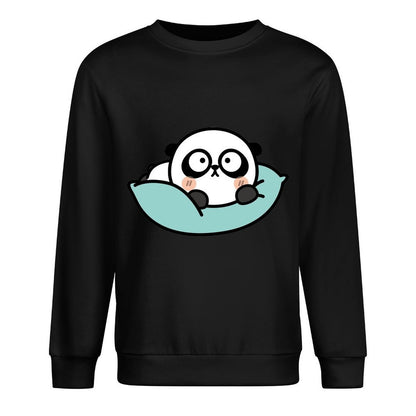 Front Patterned Long Sleeve TopClassicFit Basic