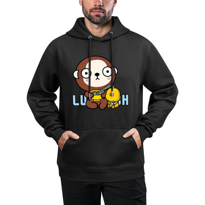 LooseFit Crisp Print Front Graphic Hoodies