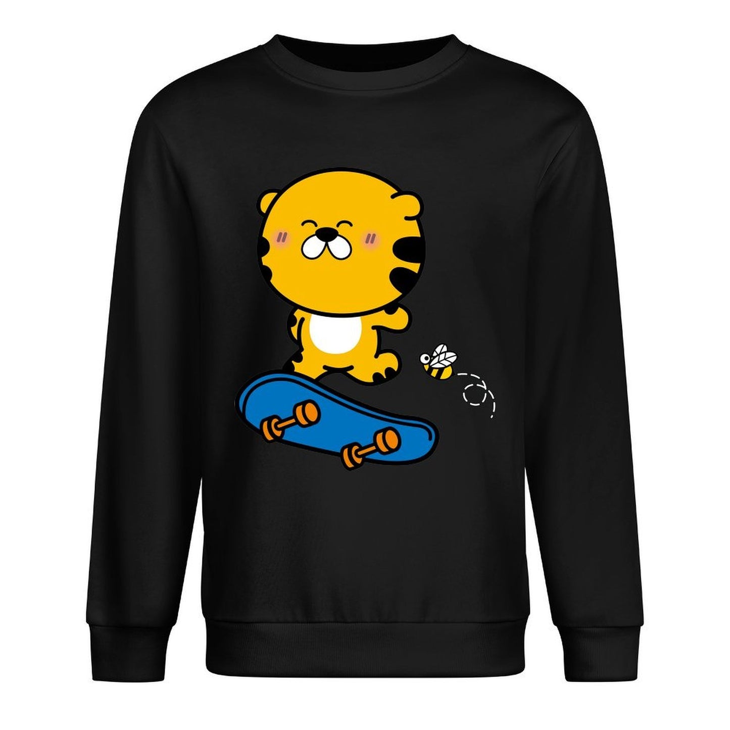 Front Patterned Long Sleeve TopEssential SoftWear