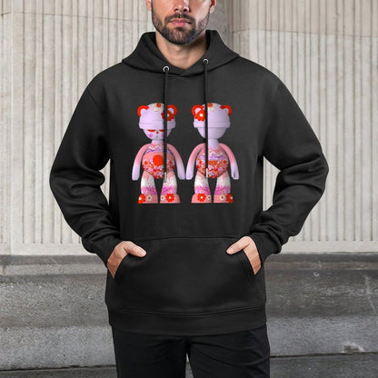 IPIB 250g Hooded Pocket Sweatshirt Front GraphicMen's Hooded  Sweatshirt6000080-2
