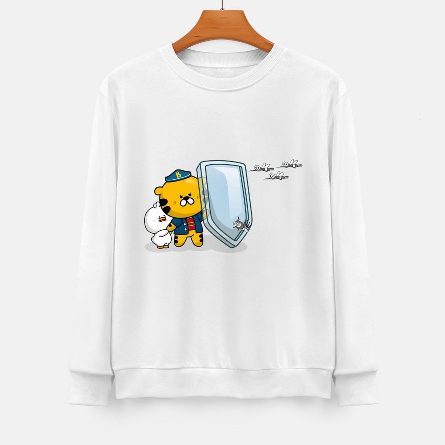 Front Patterned Long Sleeve TopEverydayFit Eco / Sustainable