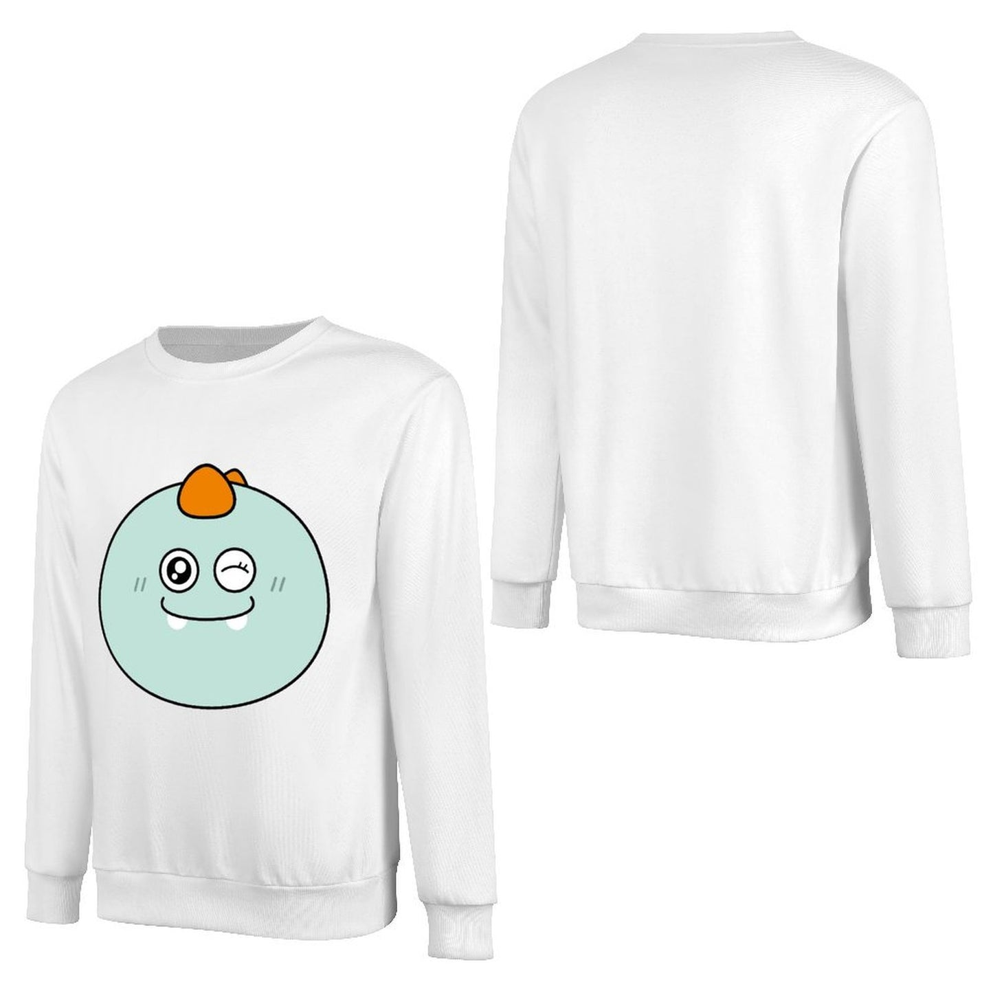 Front Patterned Long Sleeve TopEverydaySeries ClassicStyle