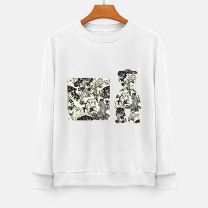 Long Sleeve With Front PatternUrban Solid