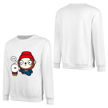 Front Patterned Long Sleeve TopClassic Bold