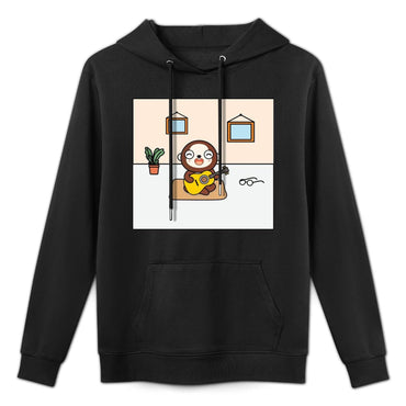 Front Graphic HoodiesClassic Fit Cotton