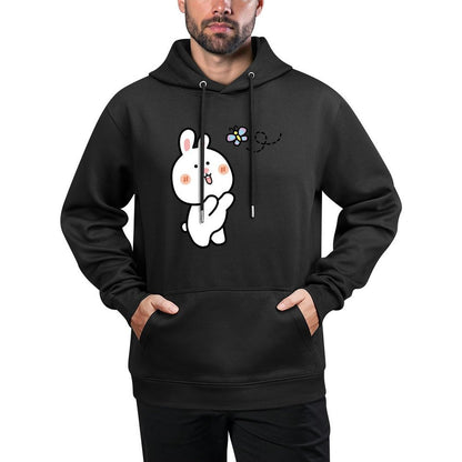 Neutral Classic Front Graphic Hoodies