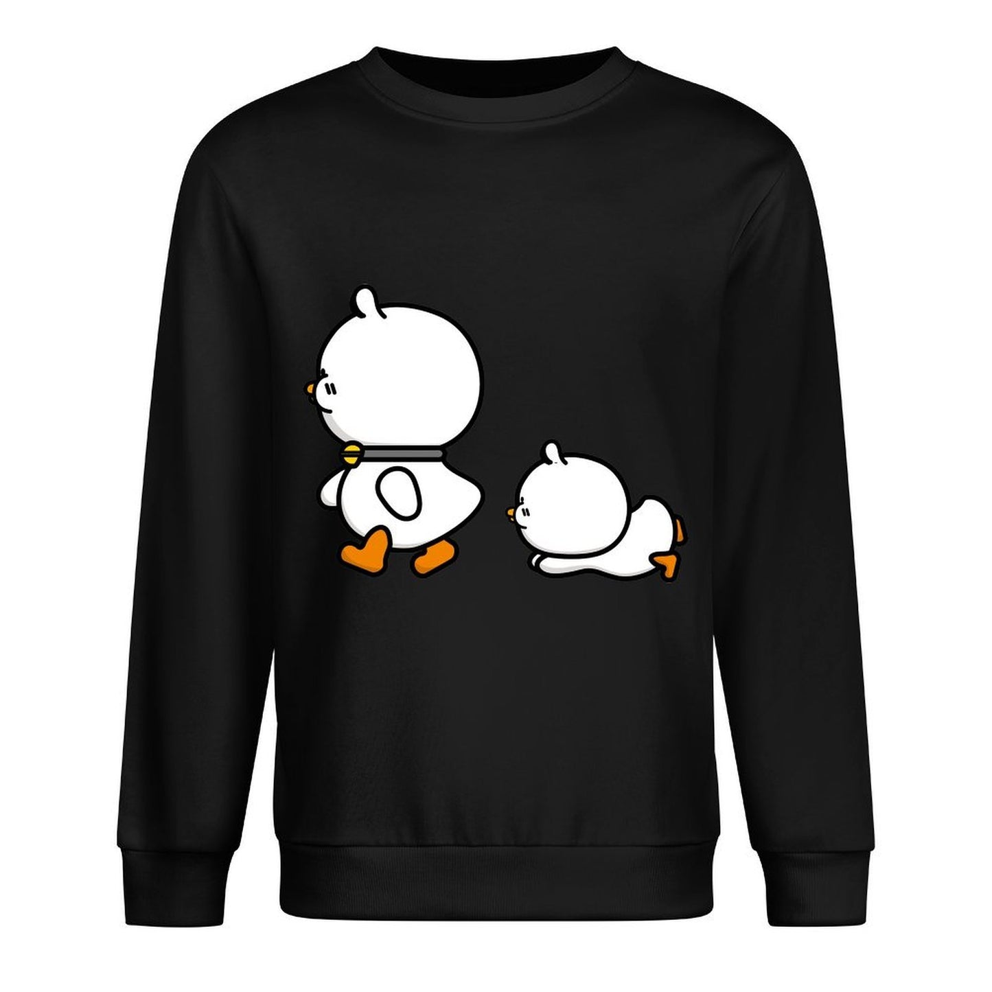 Front Patterned Long Sleeve TopSoft Sleek