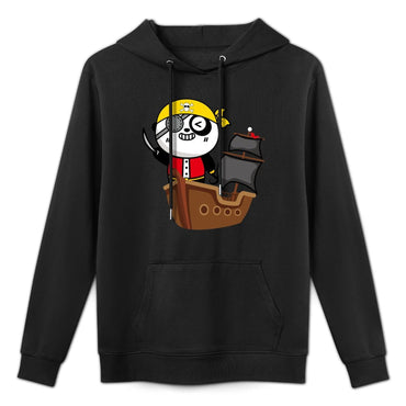 Crisp Print EssentialFit Front Graphic Hoodies