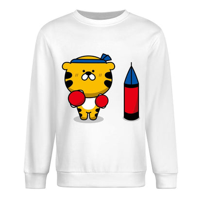 Front Patterned Long Sleeve TopReliable Everyday