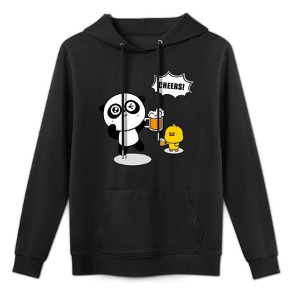 Fade-Resistant Printed Front Graphic Hoodies