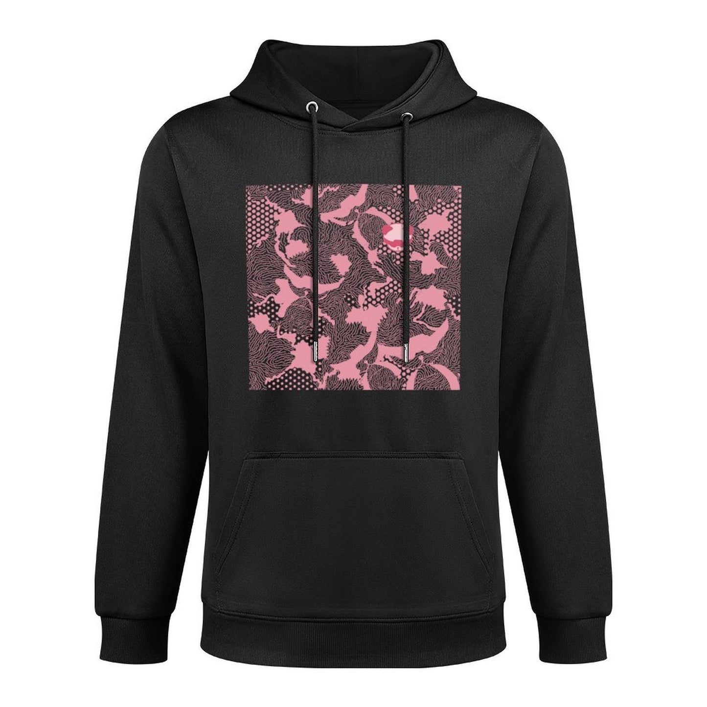 IPIB 250g Hooded Pocket Sweatshirt Front GraphicMen's Hooded  Sweatshirt6000030-1