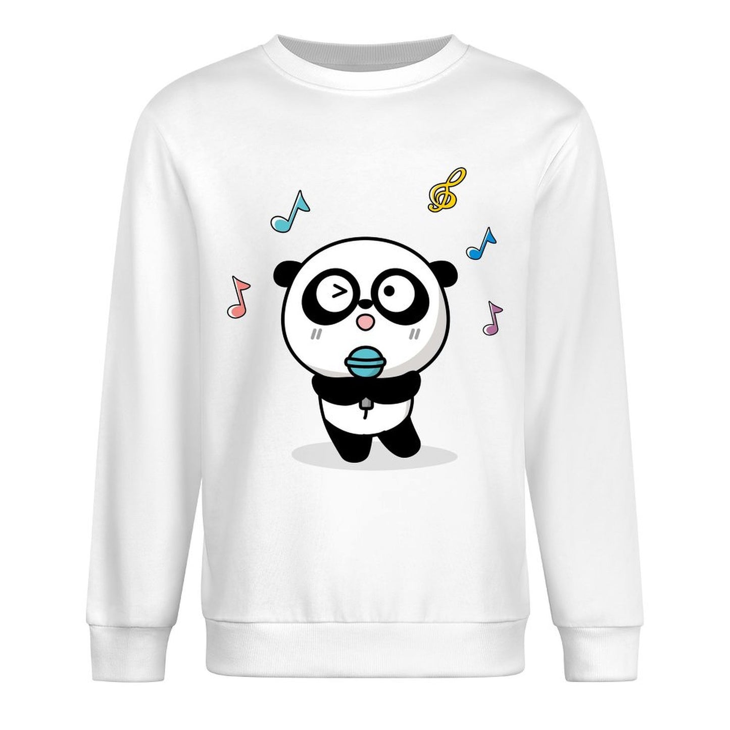 Front Patterned Long Sleeve TopLong Lasting Batch-Printed