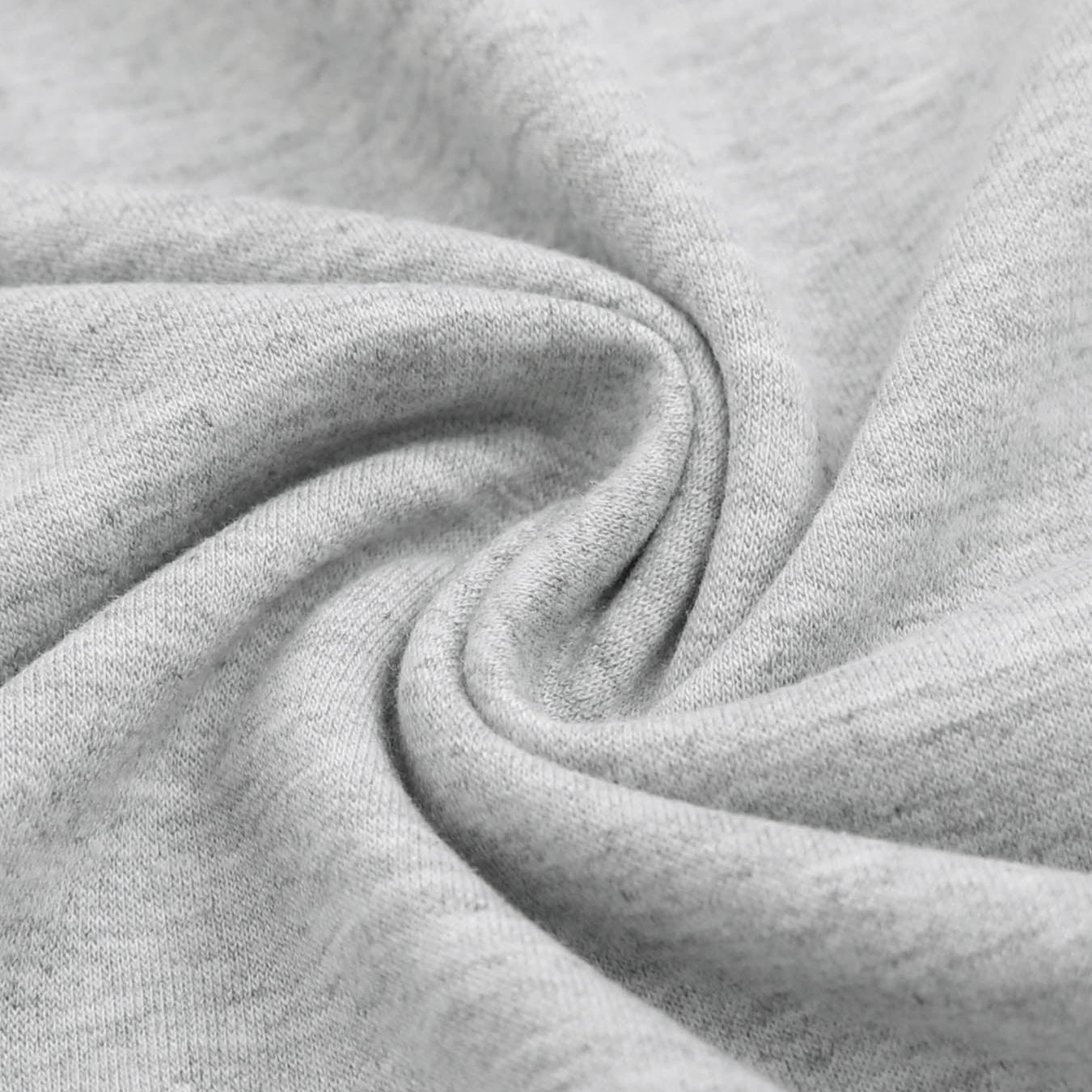 240g Crew Neck Sweatshirt - Light Gray-back