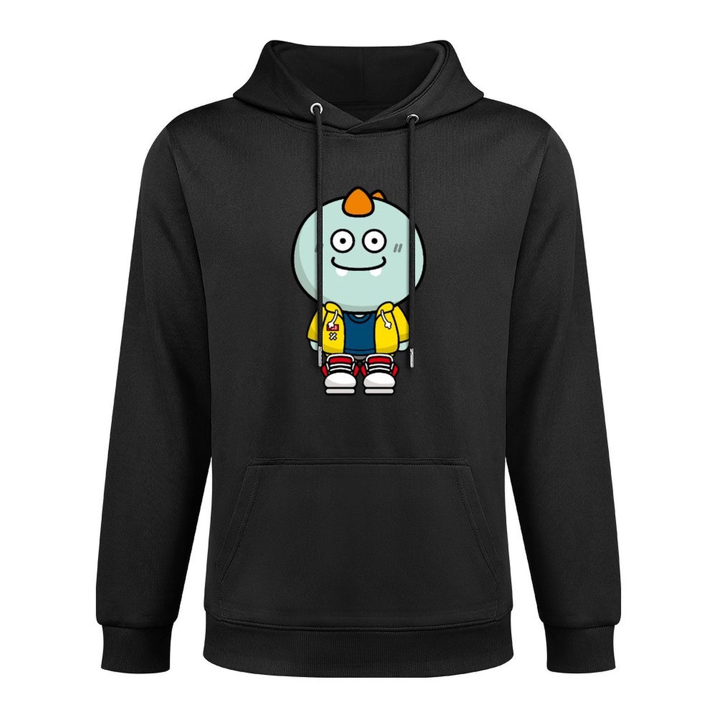 Active Regular Front Graphic Hoodies