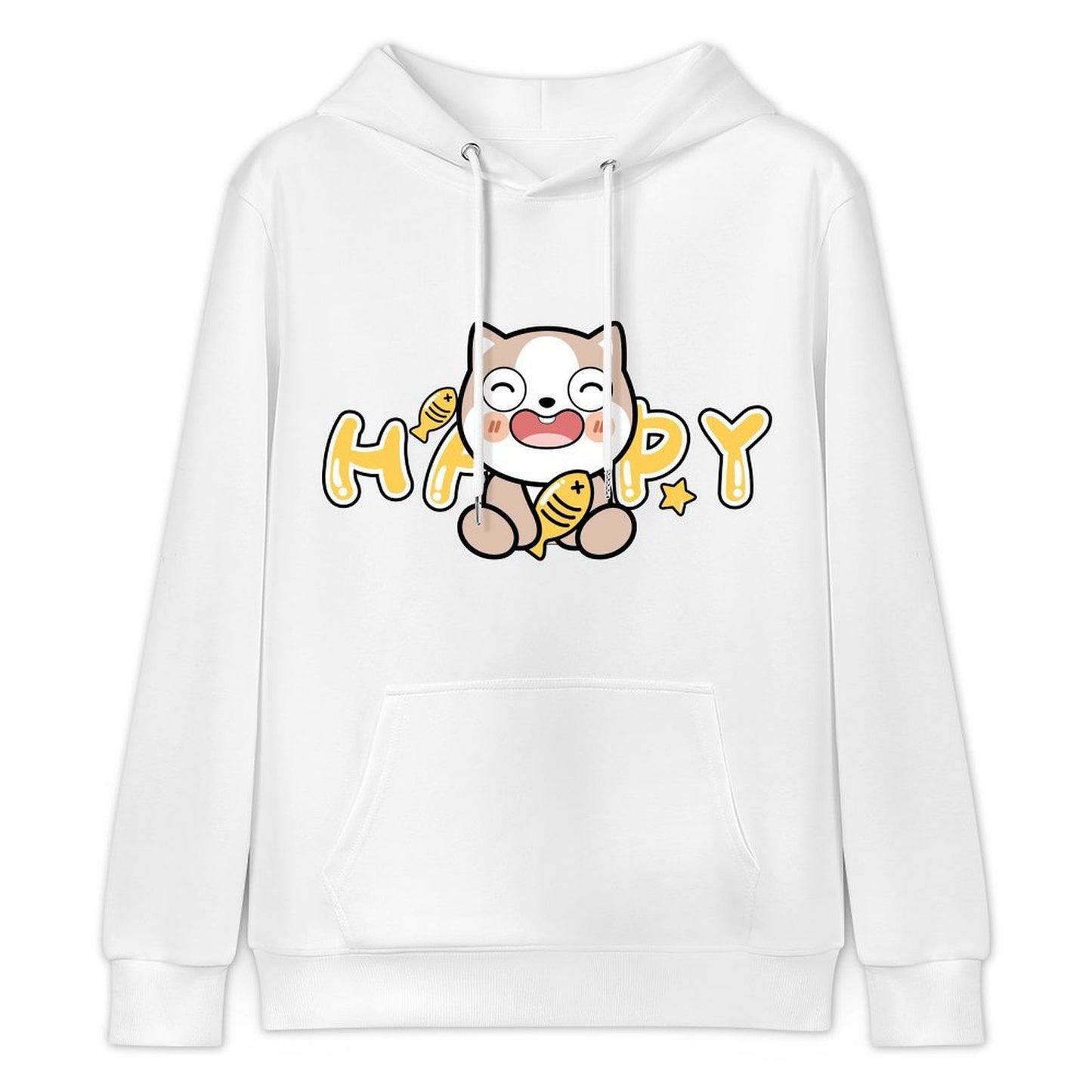 Premium Finish Relaxed Front Graphic Hoodies