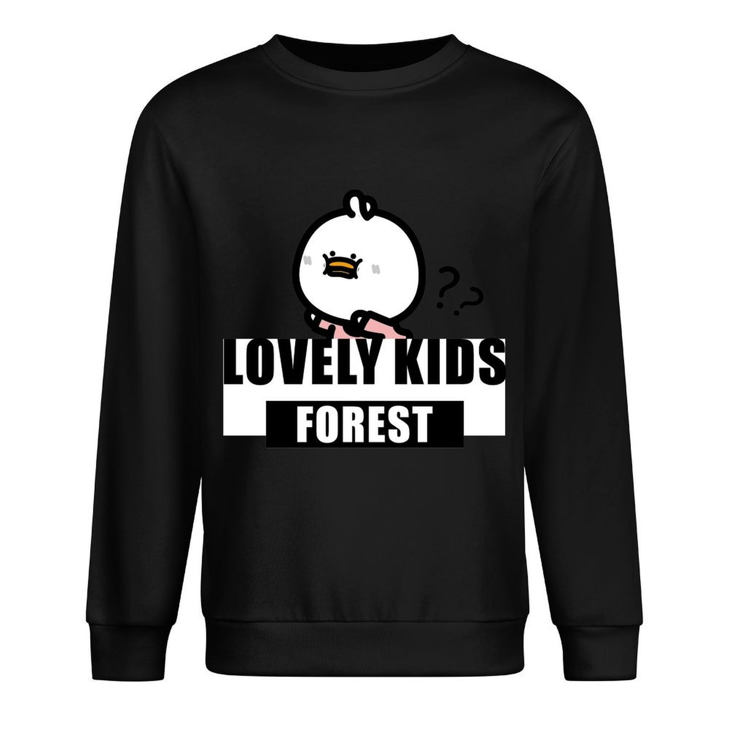 Front Patterned Long Sleeve TopMinimal EverydayFit