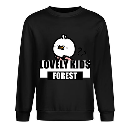 Front Patterned Long Sleeve TopMinimal EverydayFit