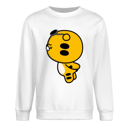 Front Patterned Long Sleeve TopLogo-Ready Recycled