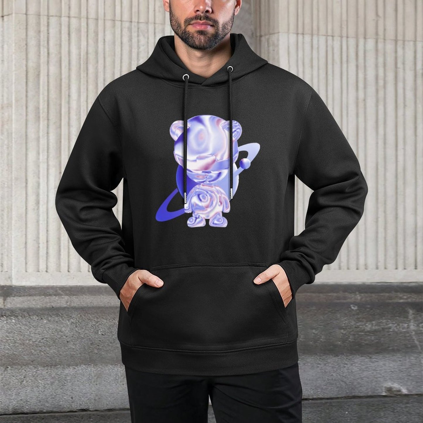 Hoodie Front PatternRegular Sleek