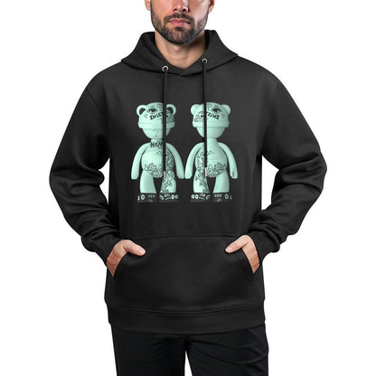 IPIB 250g Hooded Pocket Sweatshirt Front GraphicMen's Hooded  Sweatshirt6000082-3
