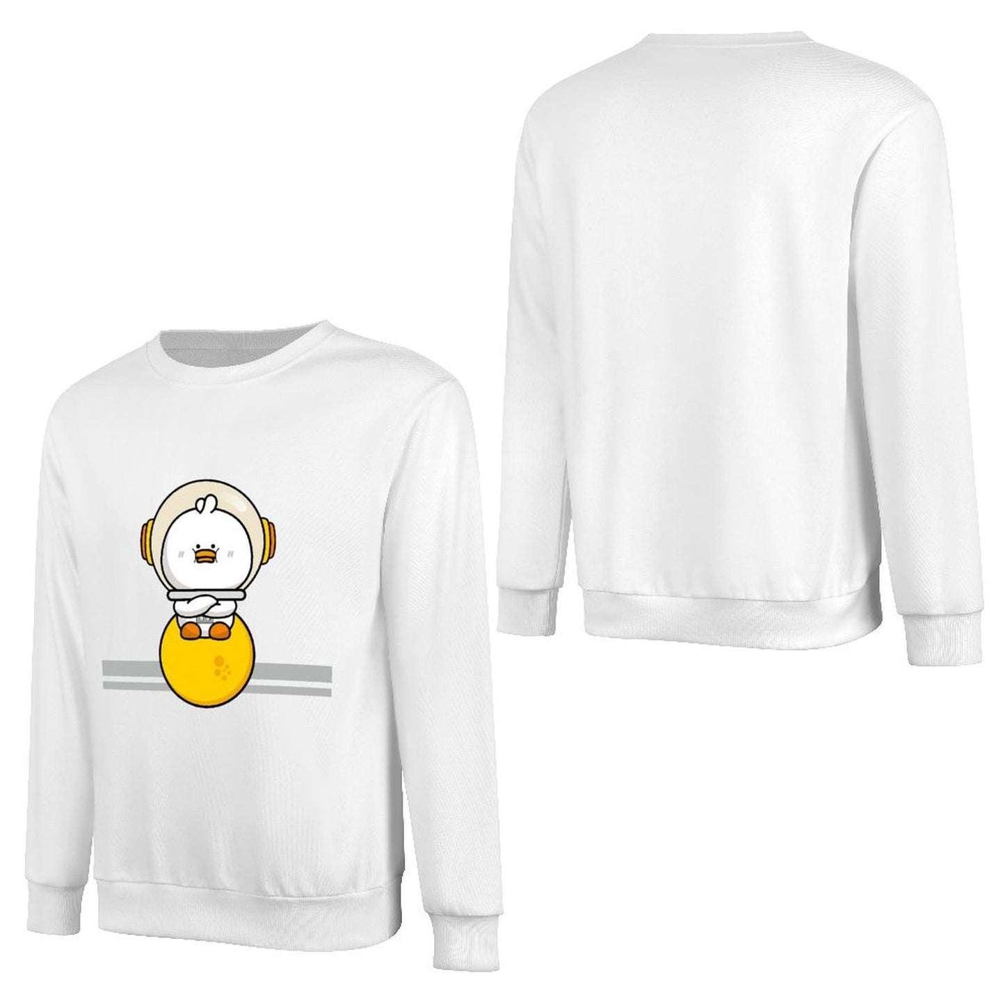 Front Patterned Long Sleeve TopEssentialFit Pure