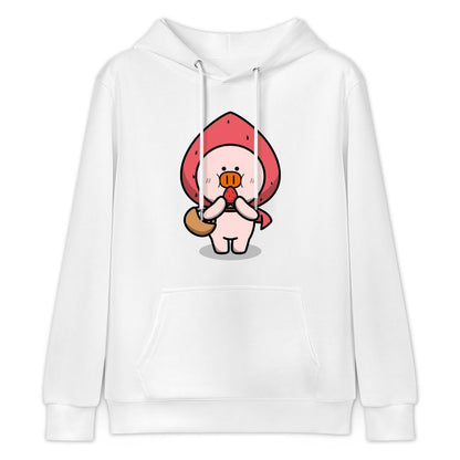 Minimal Neutral Front Graphic Hoodies