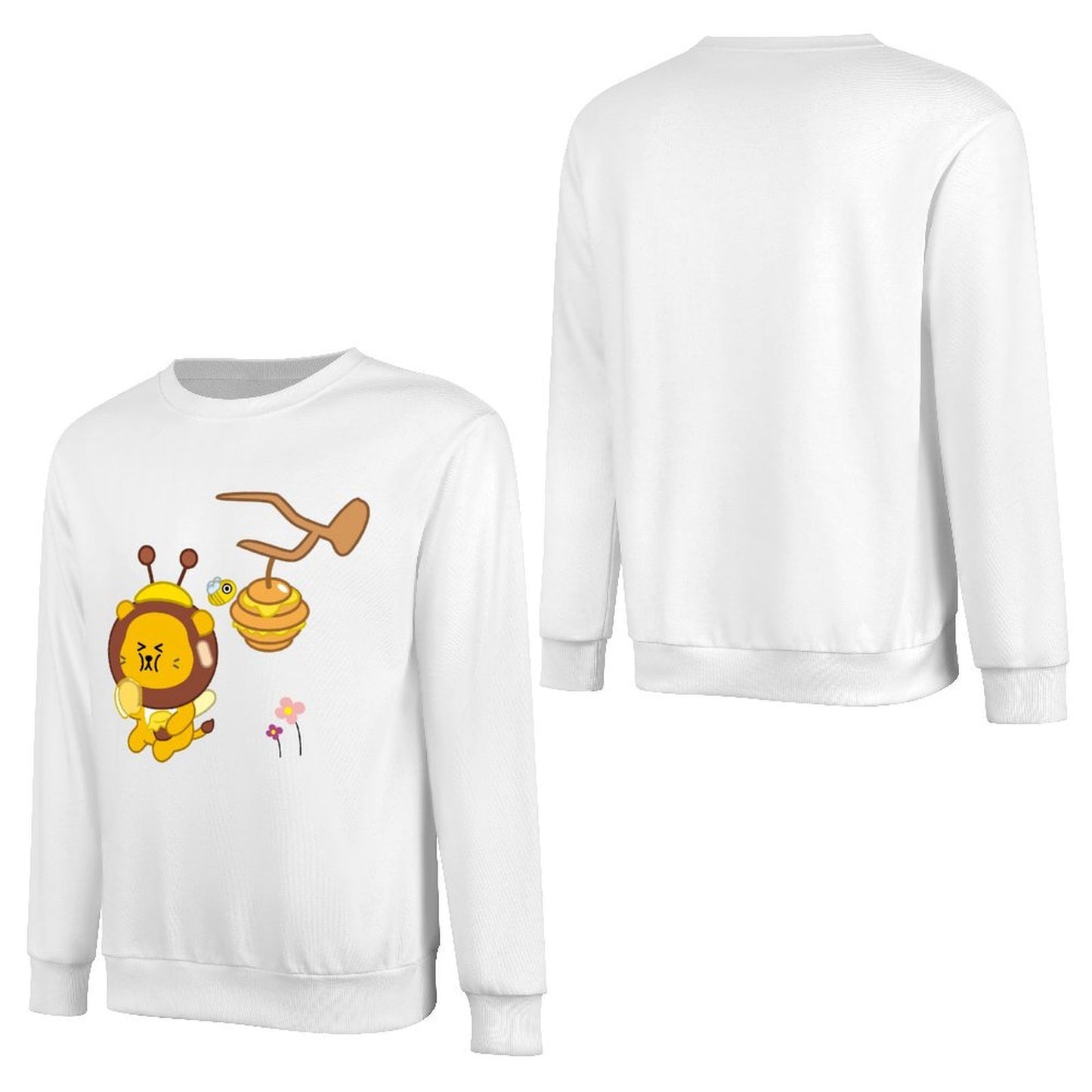 Front Patterned Long Sleeve TopComfortLine Soft