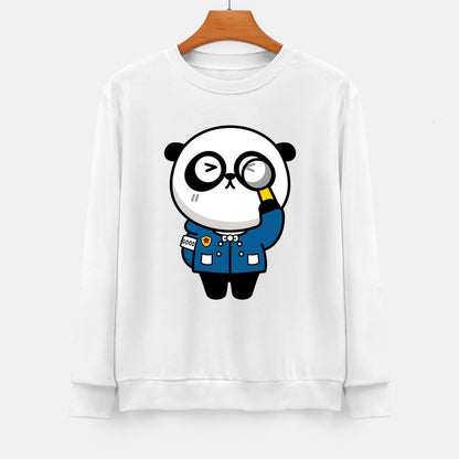 Front Patterned Long Sleeve TopFitted Sharp