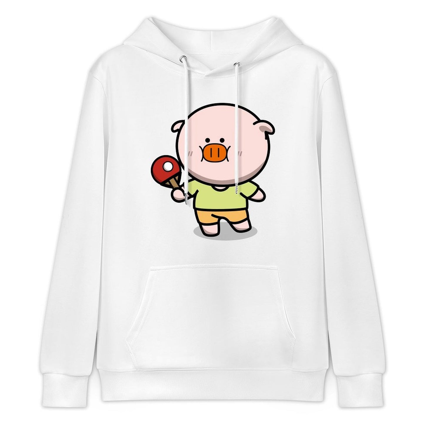 Crew Neck Printed Front Graphic Hoodies