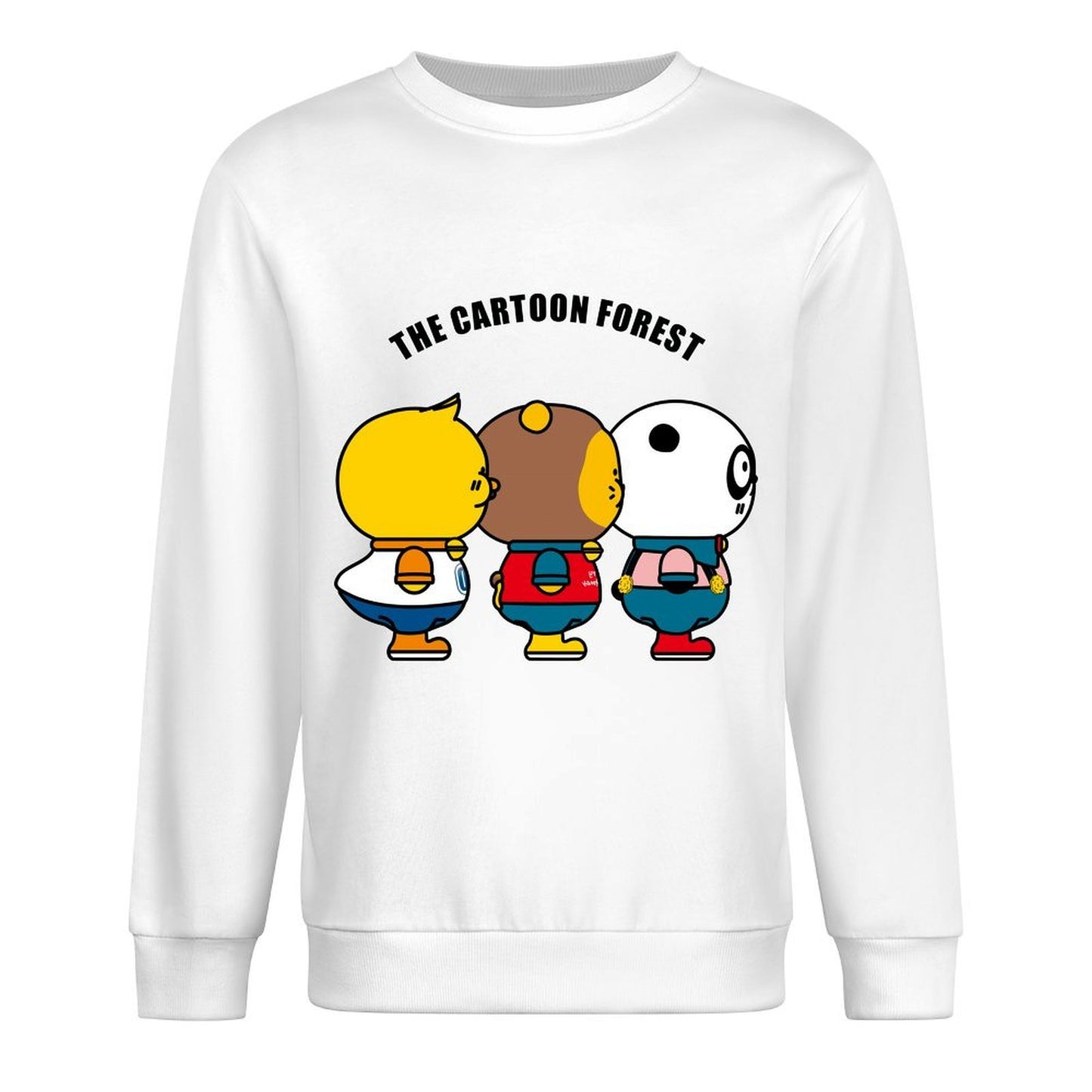 Front Patterned Long Sleeve TopSlim Fit PureStyle