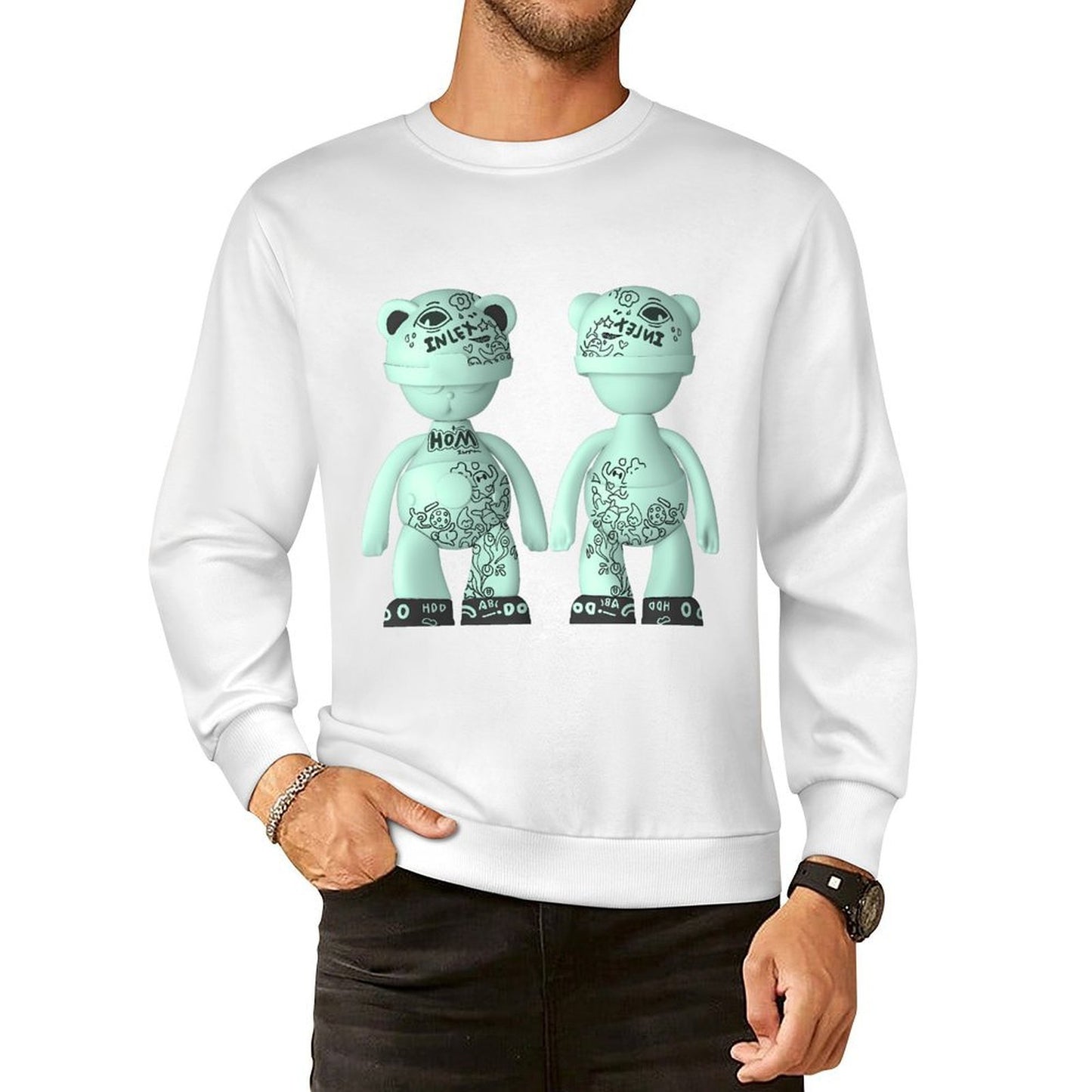 Long Sleeve With Front PatternBatch-Printed TrueStyle