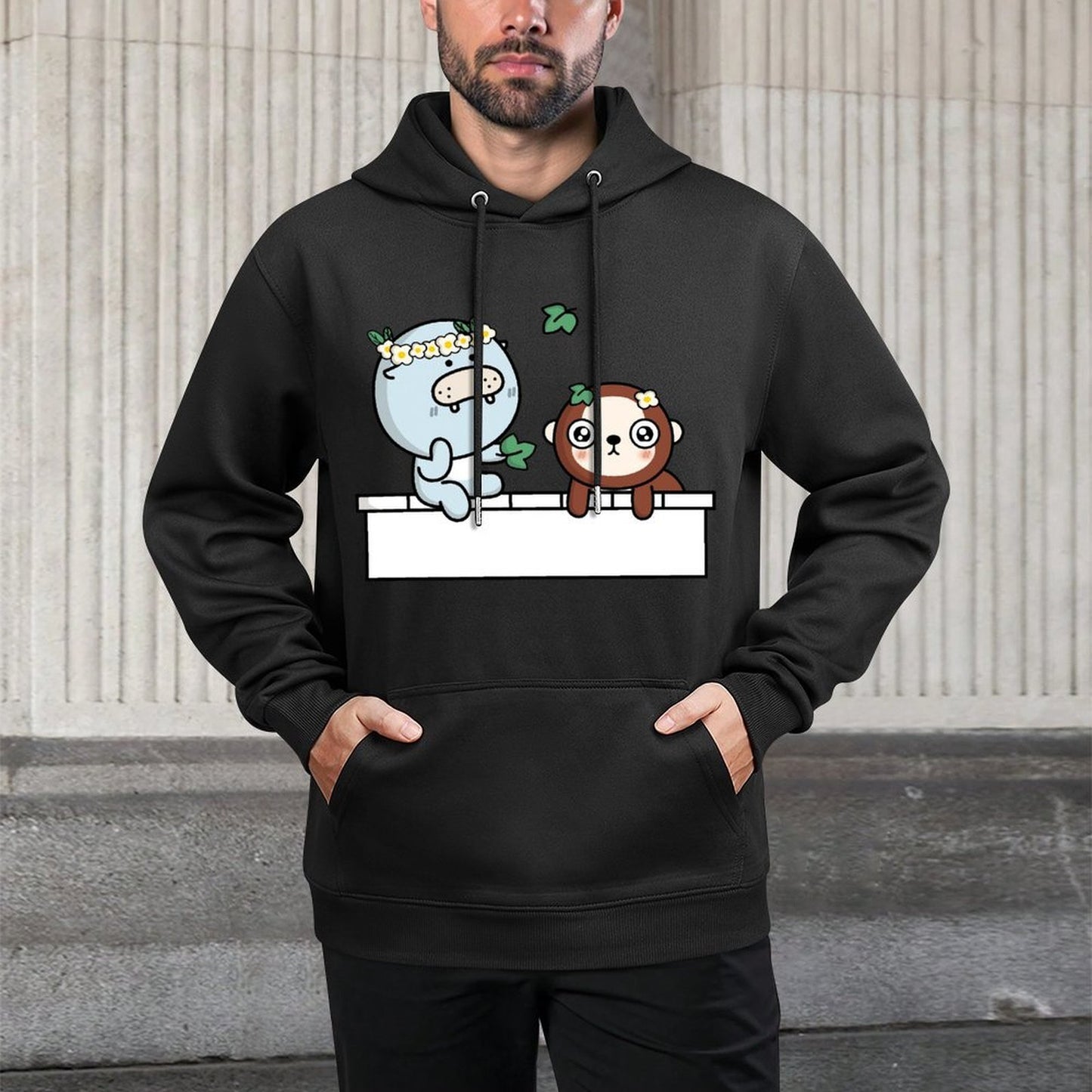 Front Graphic HoodiesSoftTouch ModernFit