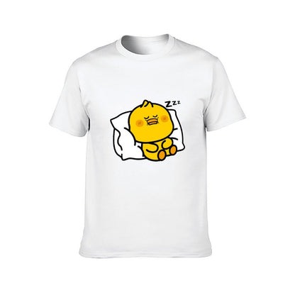 Crew Neck Crewneck Front Graphic T-shirt