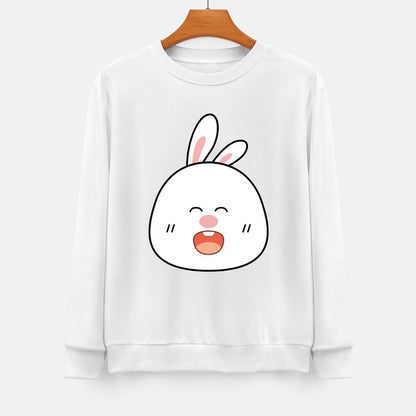 Front Patterned Long Sleeve TopOn-Demand Shrink-Resistant