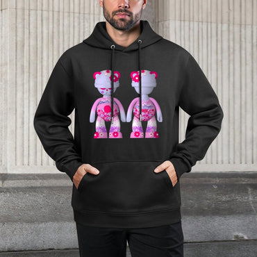 IPIB 250g Hooded Pocket Sweatshirt Front GraphicMen's Hooded  Sweatshirt6000080-5