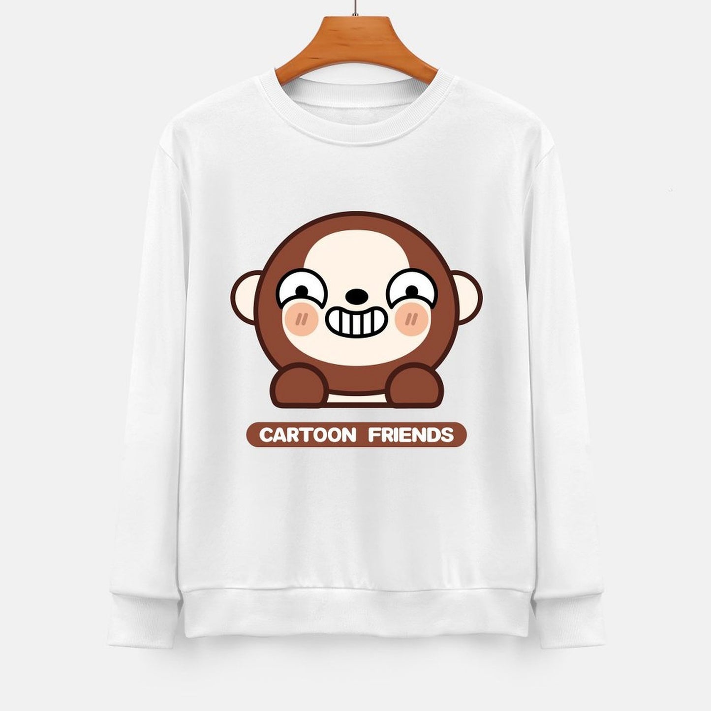 Front Patterned Long Sleeve TopSeries Soft