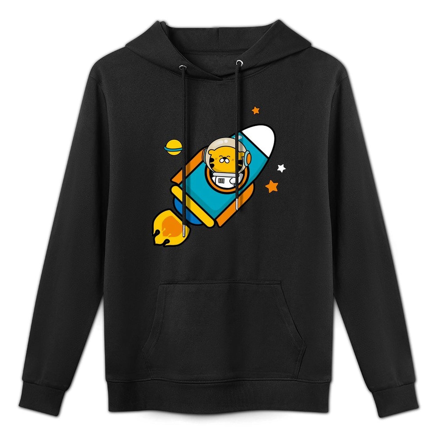 High-Quality Fitted Front Graphic Hoodies
