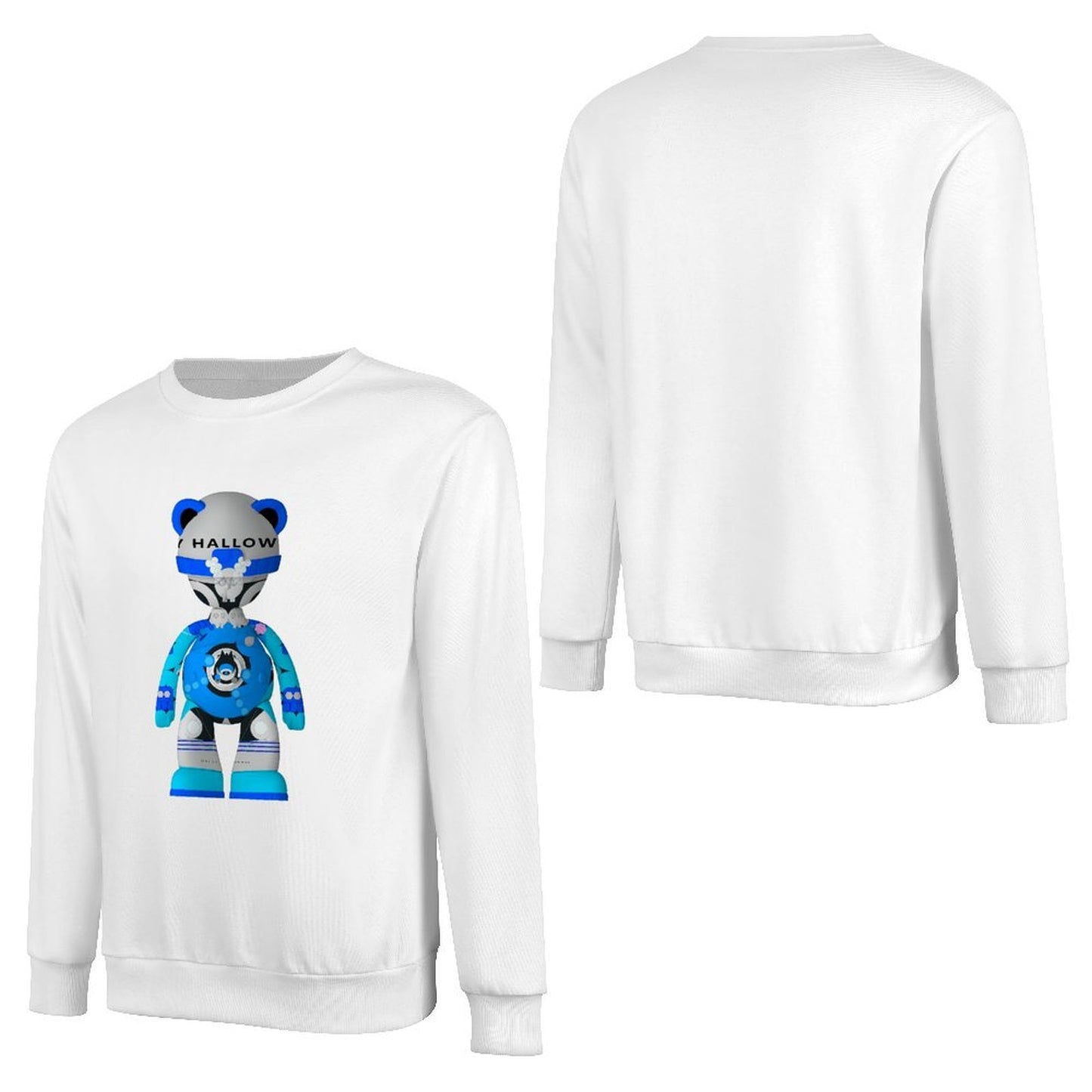 Long Sleeve With Front PatternDaily SimpleFit