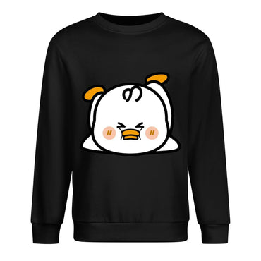 Front Patterned Long Sleeve TopClean Edges Solid