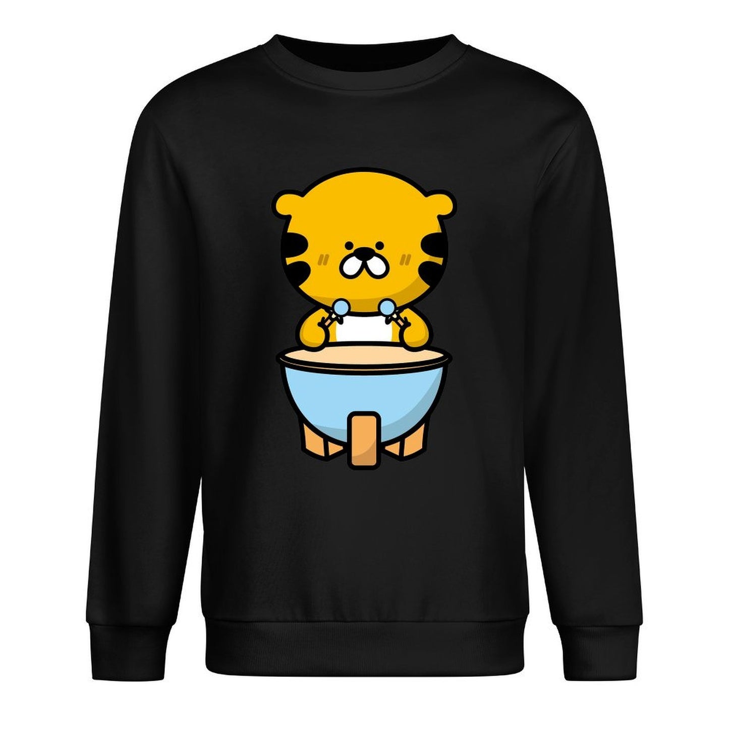 IPBR 250g Crew Neck Long Sleeve Sweatshirt Front GraphicCrew Neck Long Sleeve Sweatshirt4000045