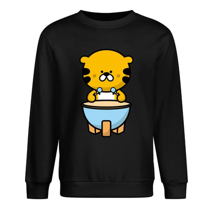 IPBR 250g Crew Neck Long Sleeve Sweatshirt Front GraphicCrew Neck Long Sleeve Sweatshirt4000045