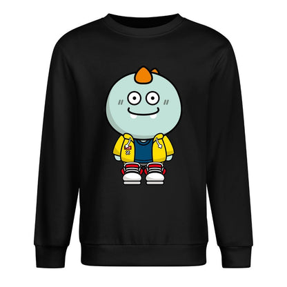 Front Patterned Long Sleeve TopRegularFit Original