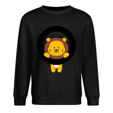 Front Patterned Long Sleeve TopSoftstyle DailyFit