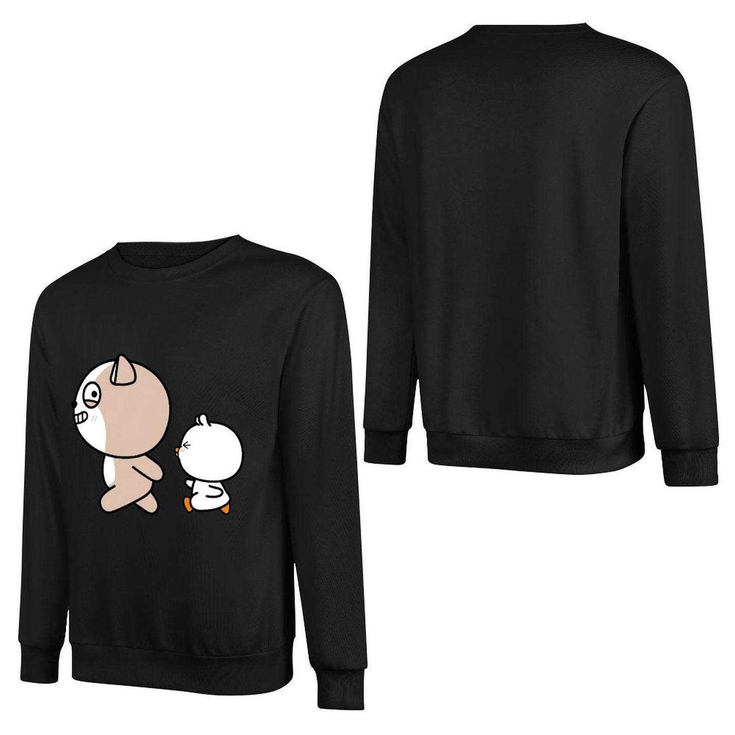 Front Patterned Long Sleeve TopEverydayFit Standard