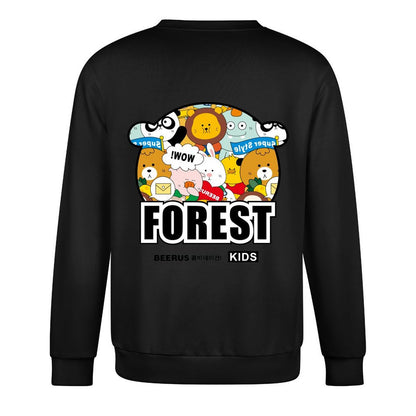 Crew Neck Long Sleeve Sweatshirt 4000608