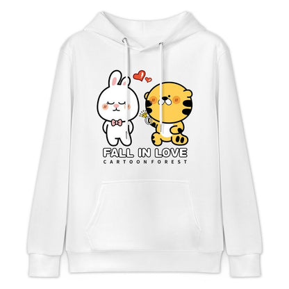 TrueStyle Double-Stitched Front Graphic Hoodies