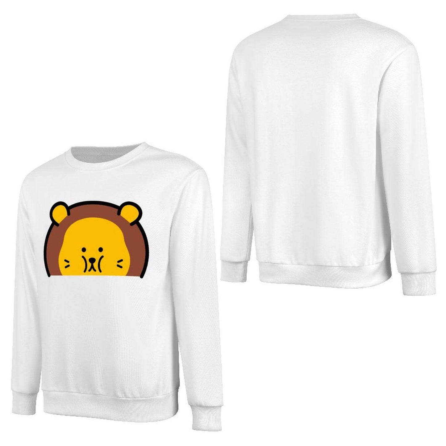 Front Patterned Long Sleeve TopYearRound TrueFit