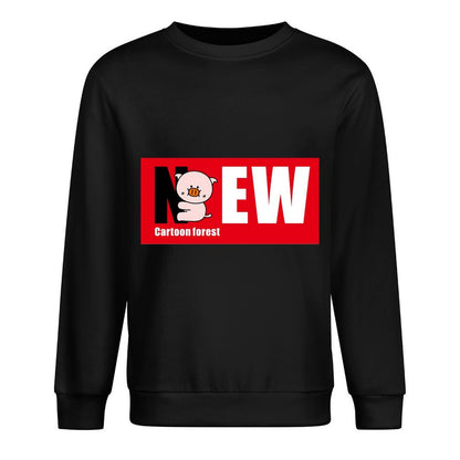 Front Patterned Long Sleeve TopBatch-Printed TrueStyle