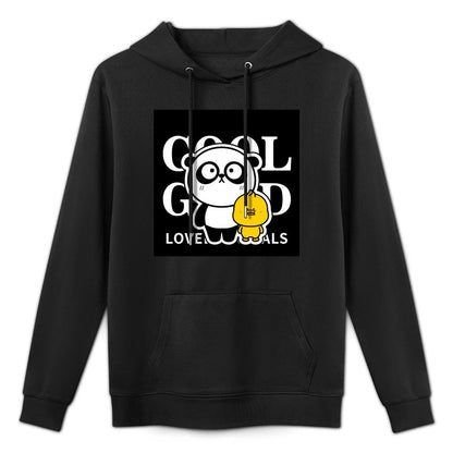 Minimalist ActiveLine Front Graphic Hoodies